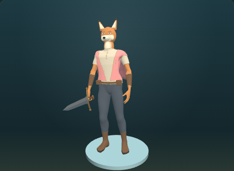 The common fox swordsman from the first age